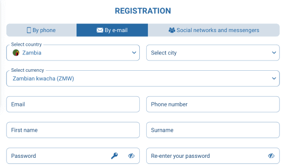 Registration By Email